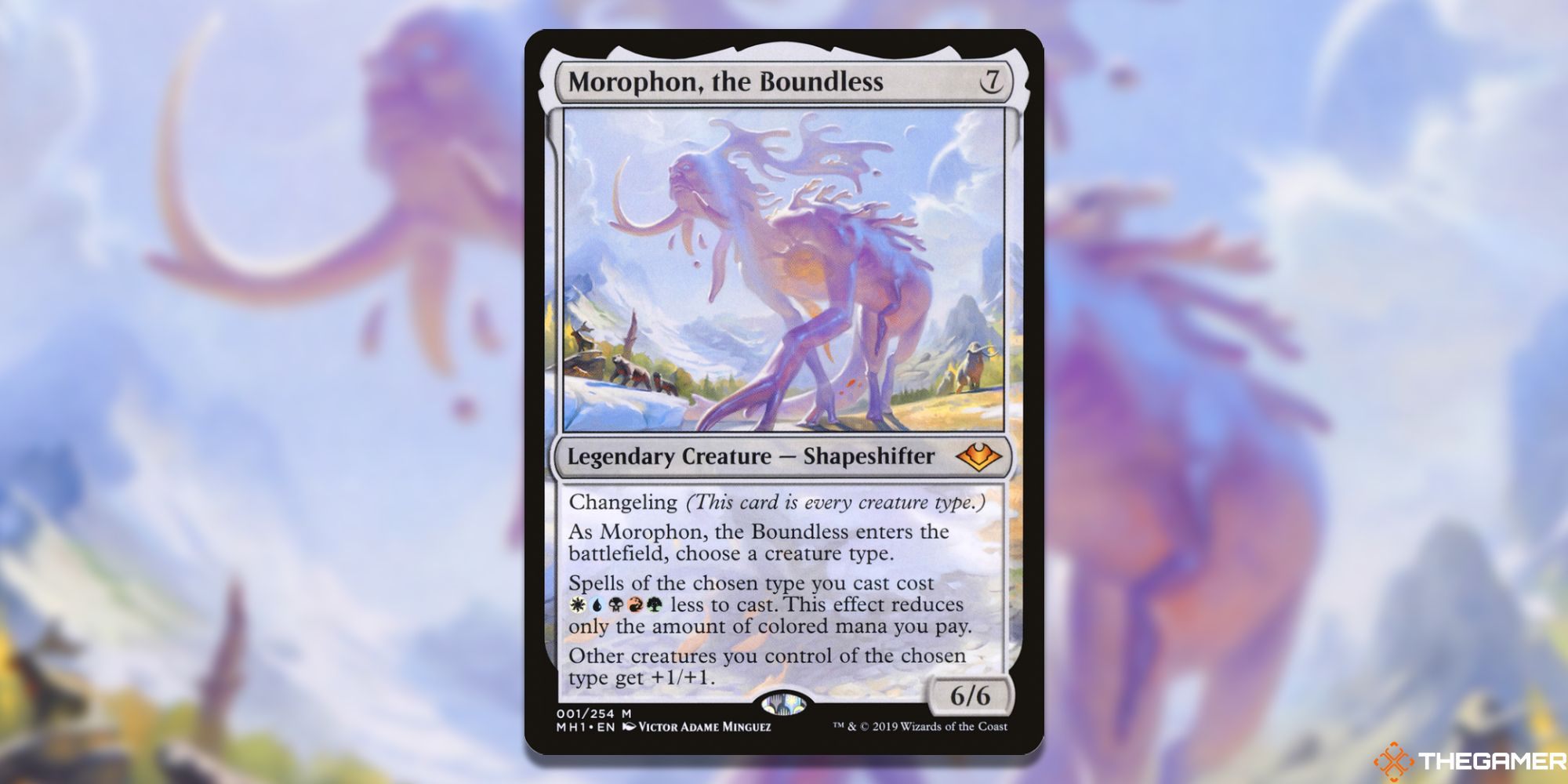 Magic the Gathering Werewolf Commander Morophon the Boundless