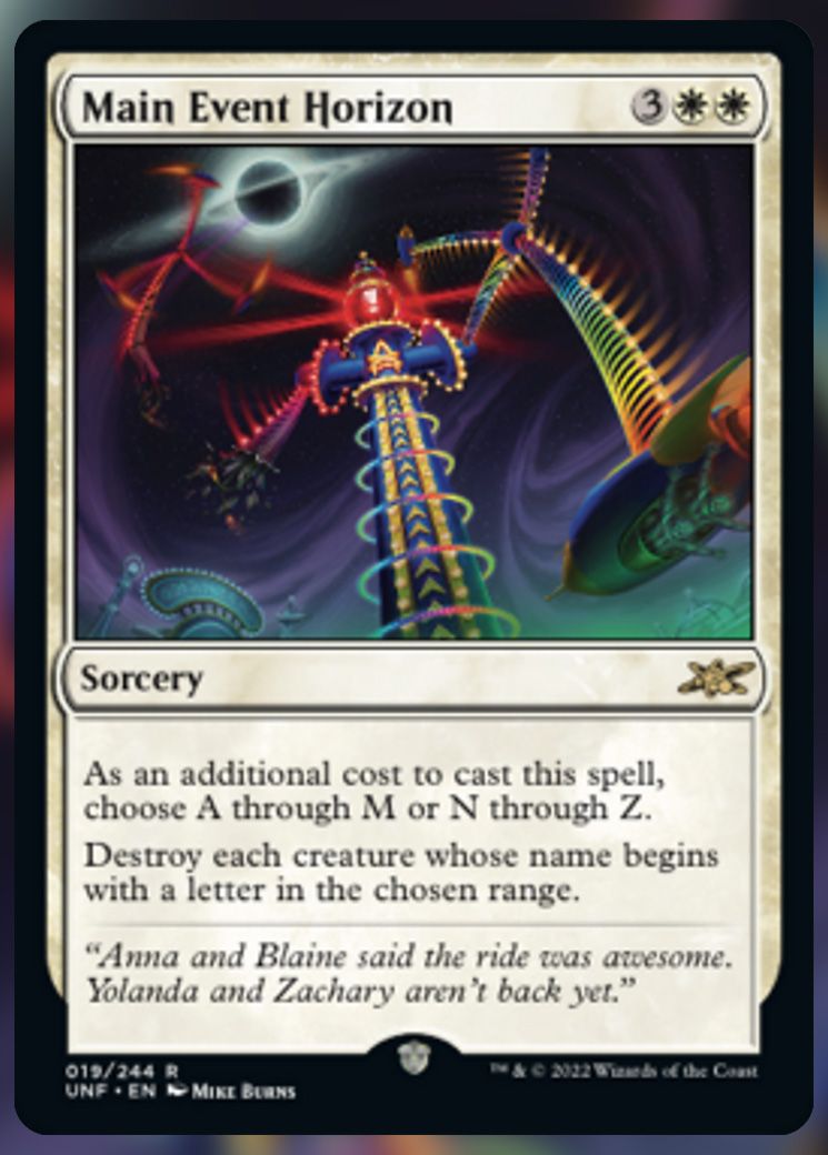 Main Event Horizon