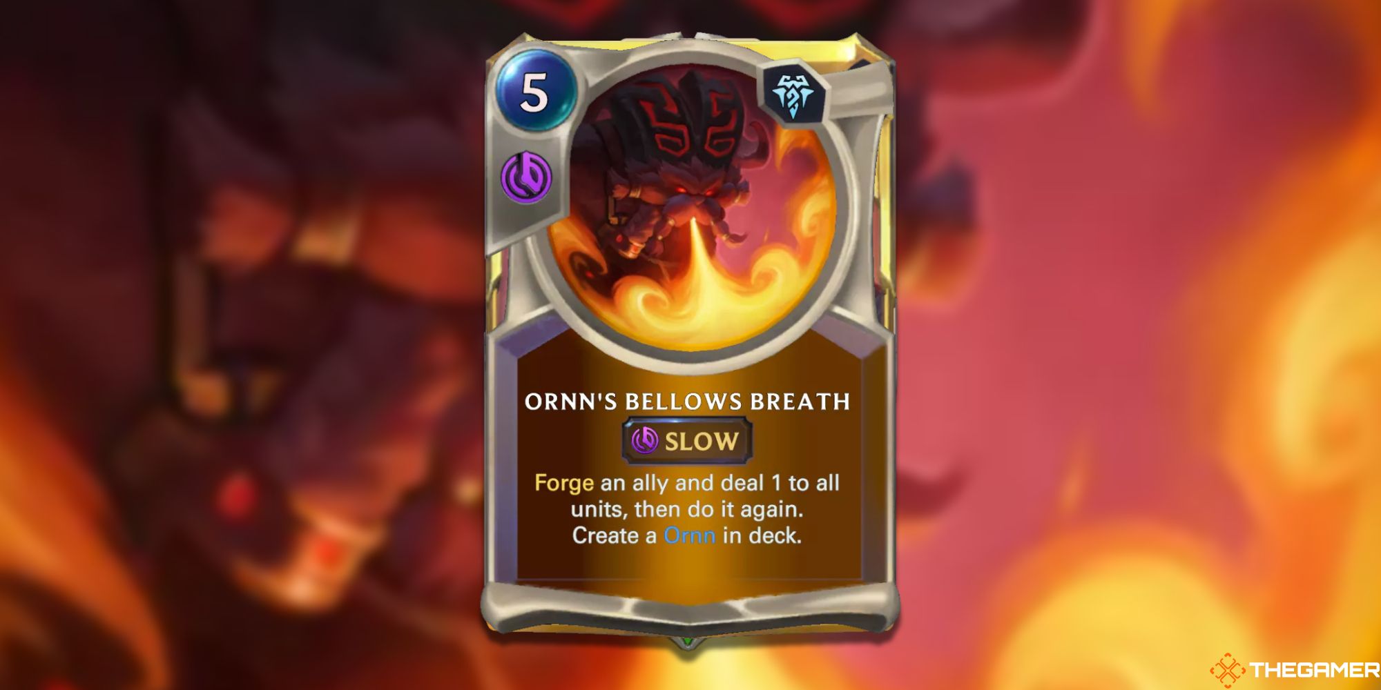 Legends of Runeterra Ornn champion spell