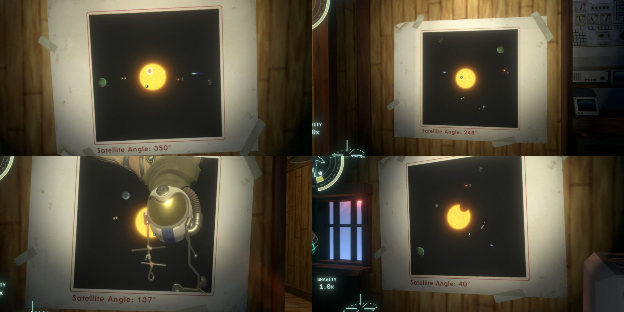Outer Wilds DLC Radio Tower Image Collage