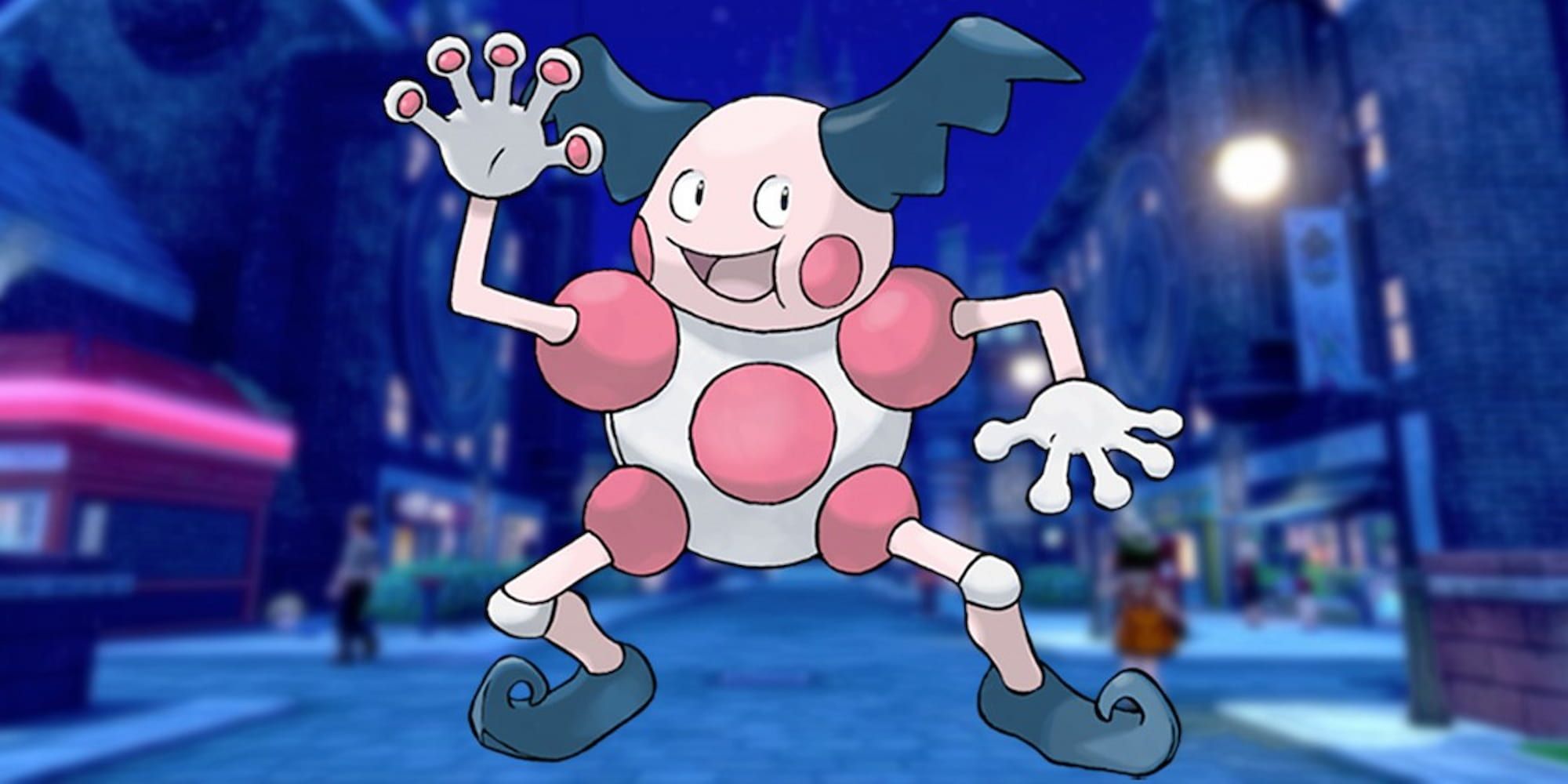Mr. Mime Pokemon standing