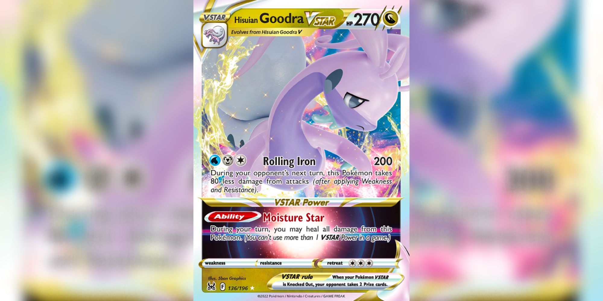 Hisuian Goodra VSTAR in the Pokemon TCG