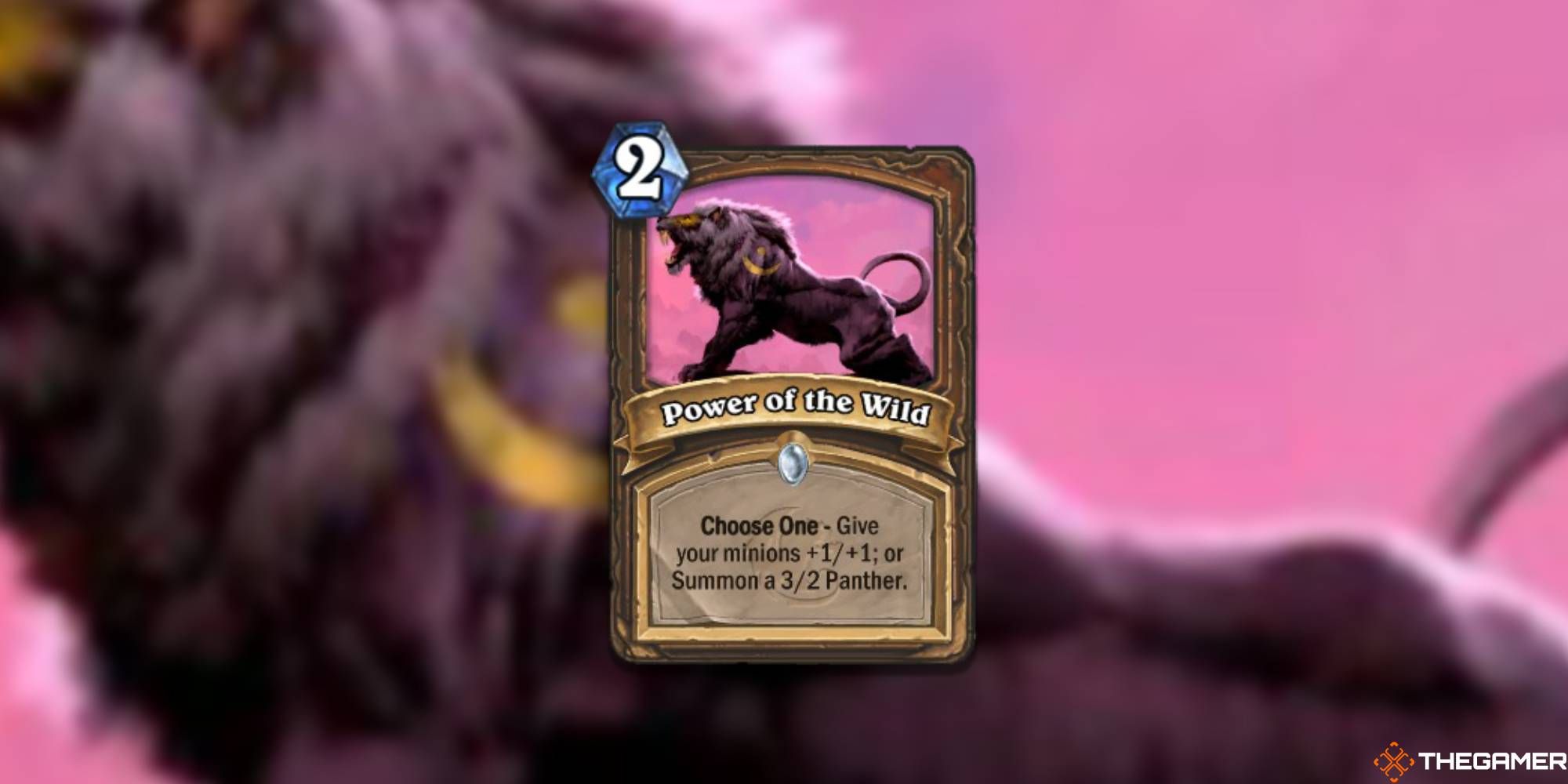 Power of the Wild Hearthstone Druid Card 