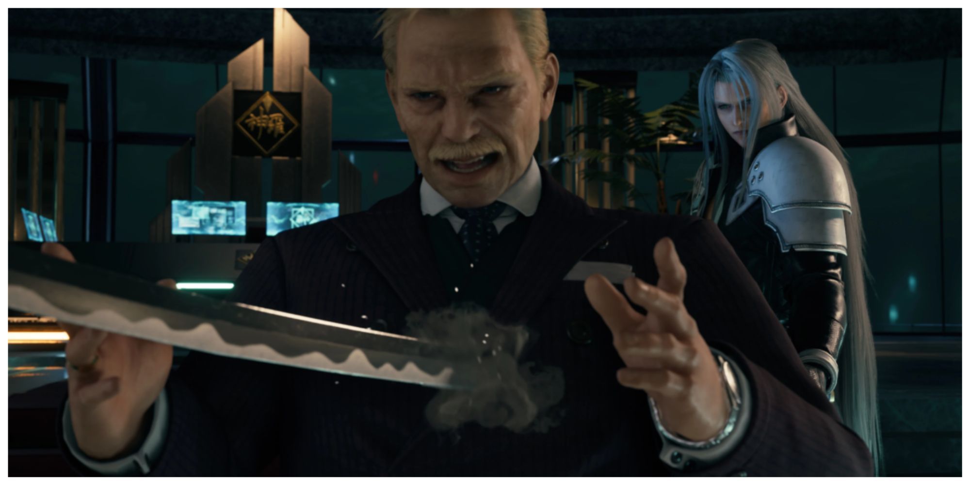 President Shinra Getting stabbed