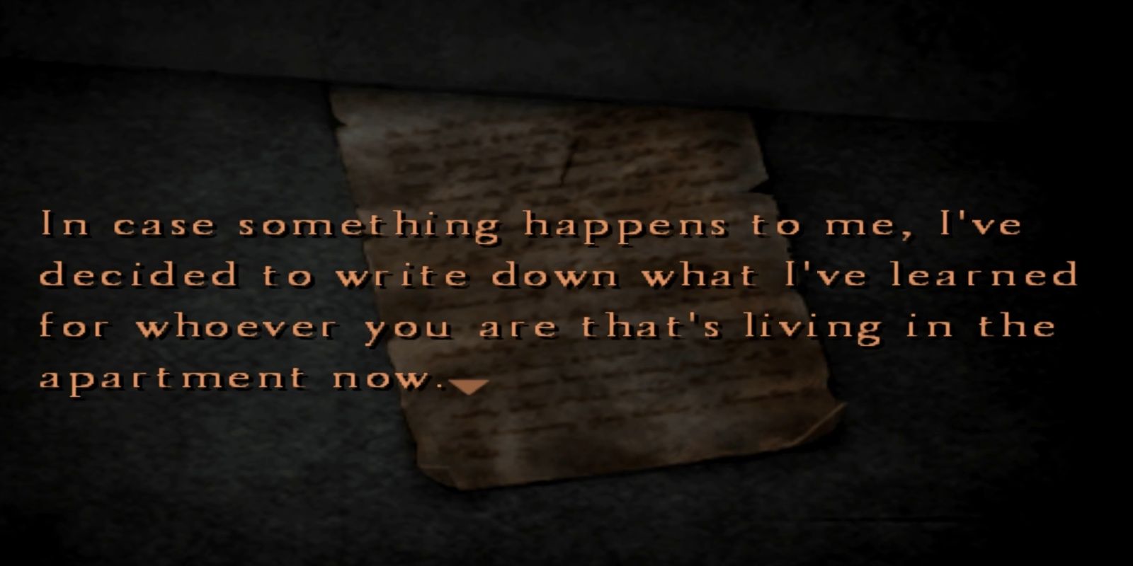 Red Diary from Silent Hill 4 The Room