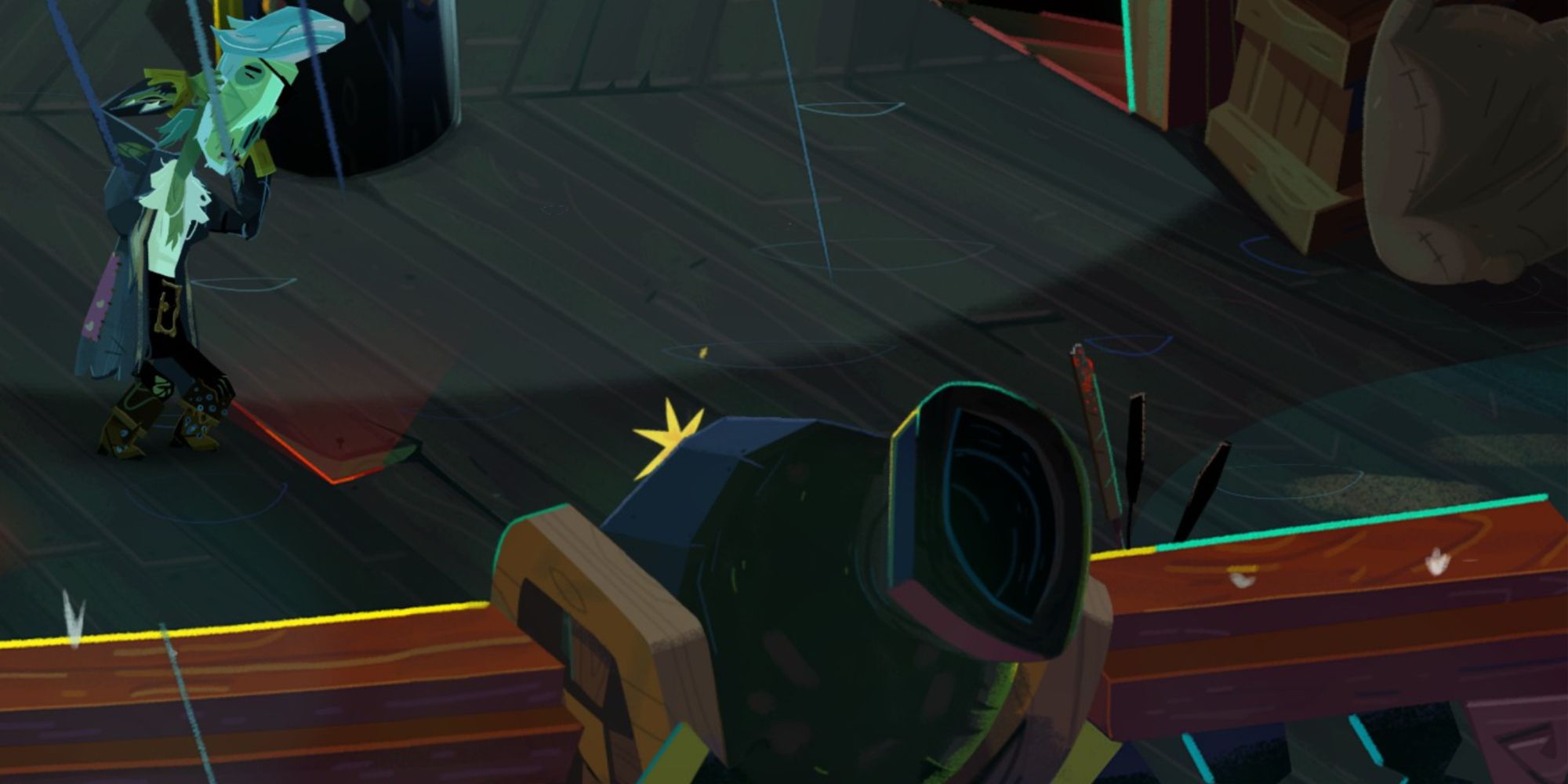 Return to Monkey Island Firing Murray out of the cannon