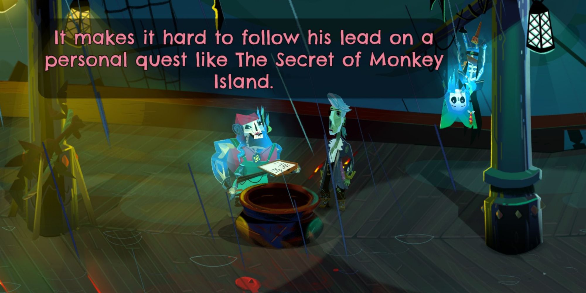 Return to Monkey Island Iron Rose faith