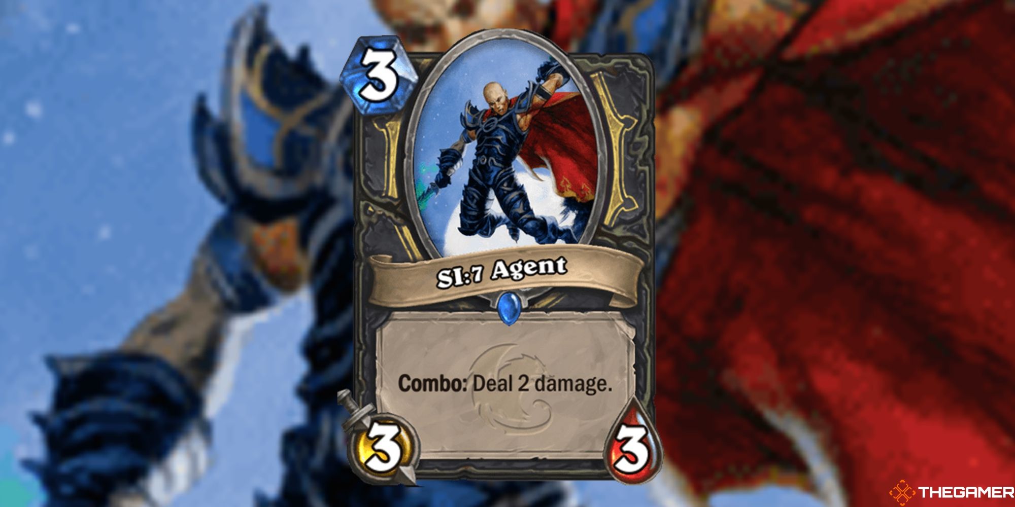 SI-7 Agent card on a faded background