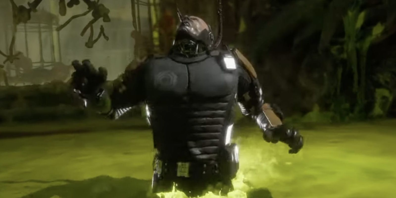 Robo Cop writhes in acid