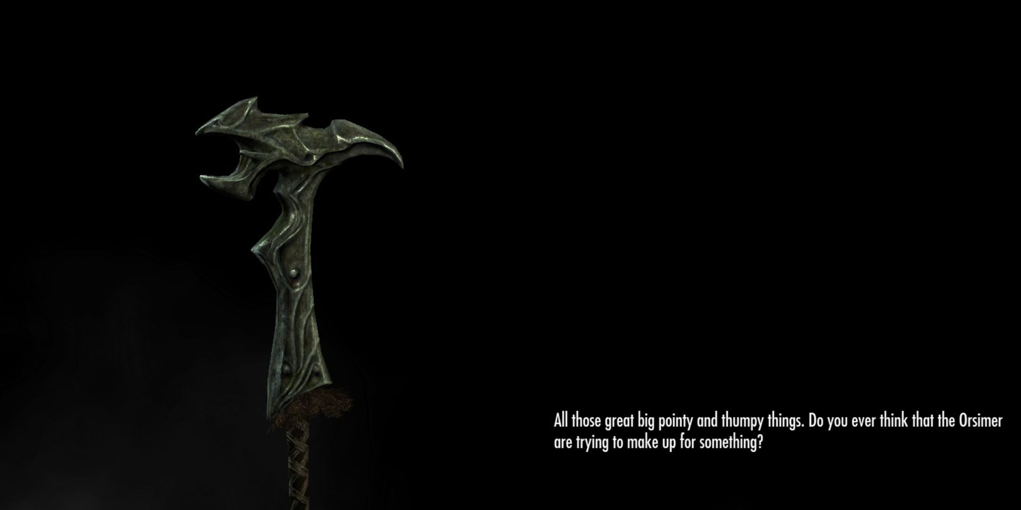 Sheogarth's Hints and Tips mod in Skyrim showing altered funny loading screen text