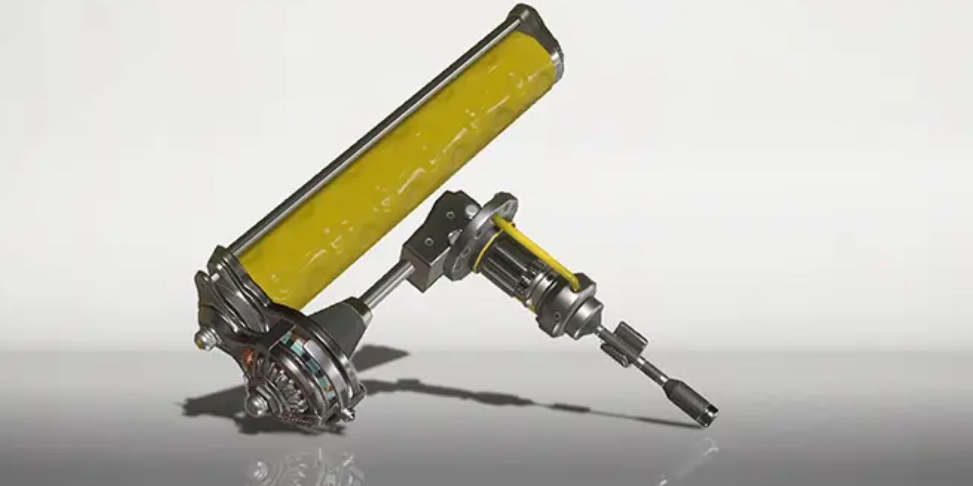 The Dynamo Roller in Splatoon 3