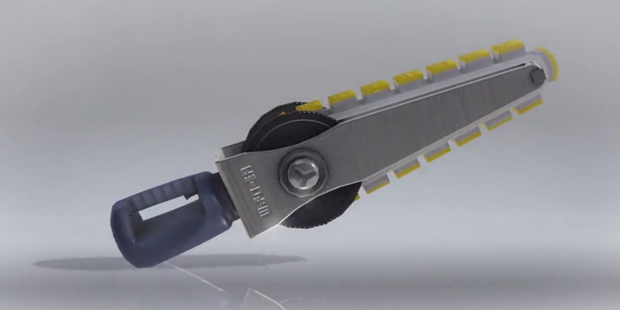 The Splatana Stamper in Splatoon 3