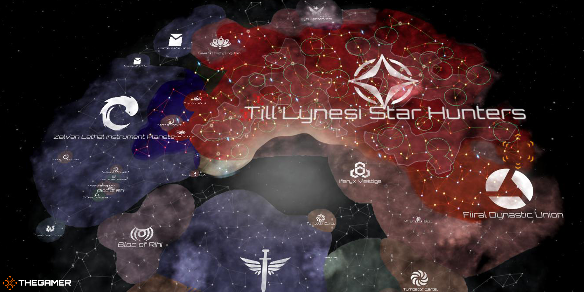 Stellaris - galaxy map