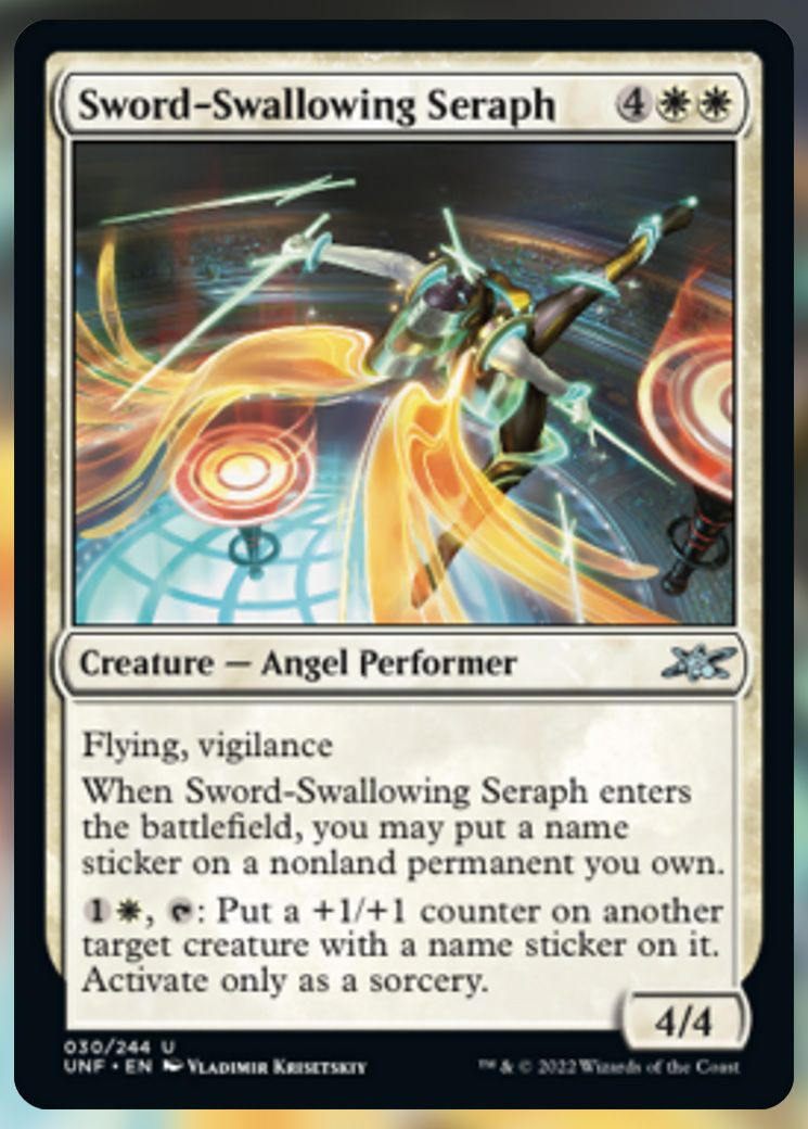 Sword-Swallowing Seraph