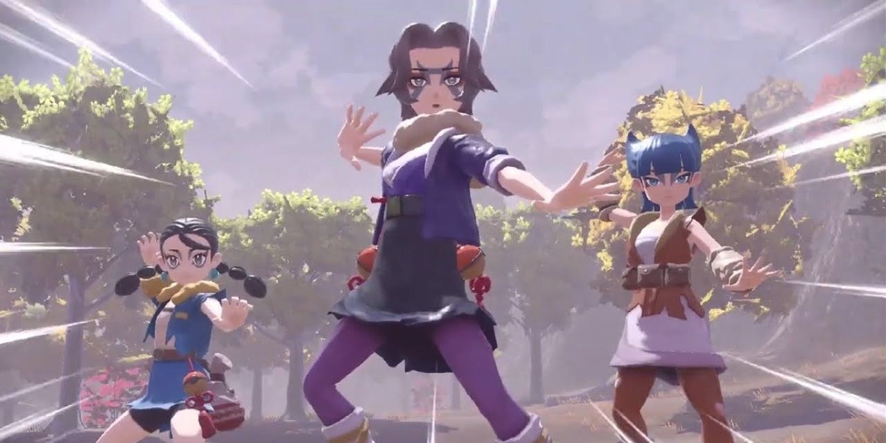 The three Miss Fortune Sisters posing in the Crimson Mirelands