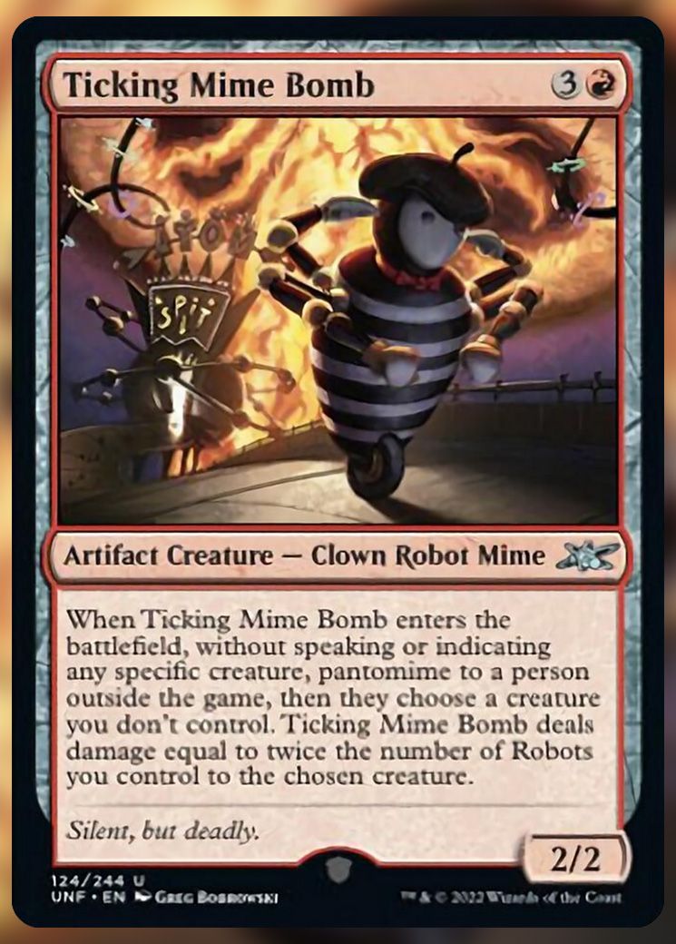Ticking Mime Bomb
