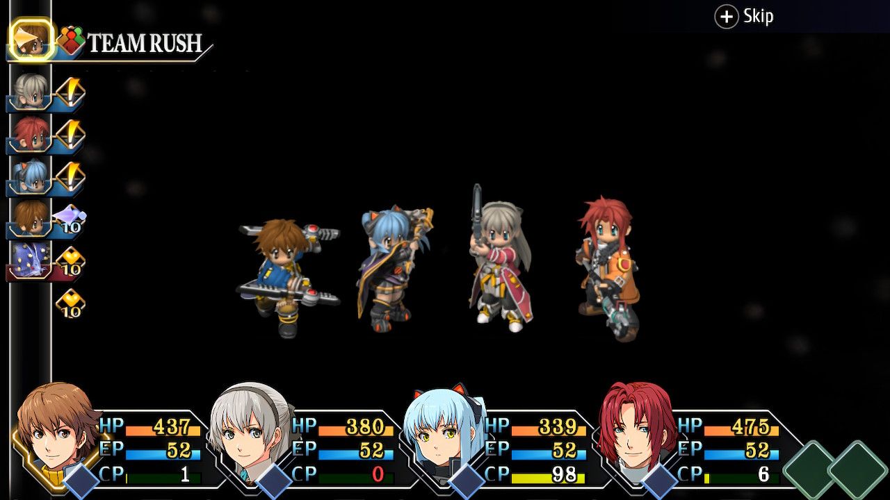 Trails from Zero Team Rush
