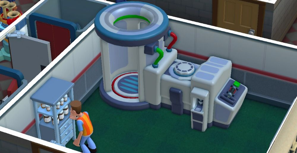 Two Point Campus - screenshot of a Medical Office