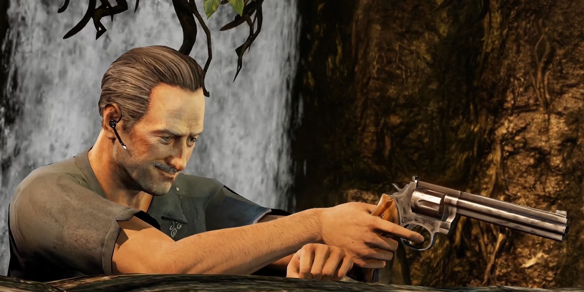 Uncharted 2 Screenshot Of Victor Sullivan