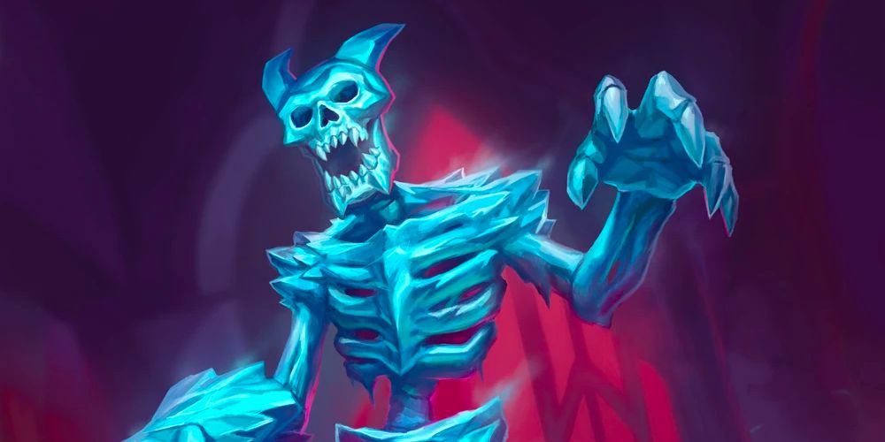 Volatile Skeleton Card Art Hearthstone