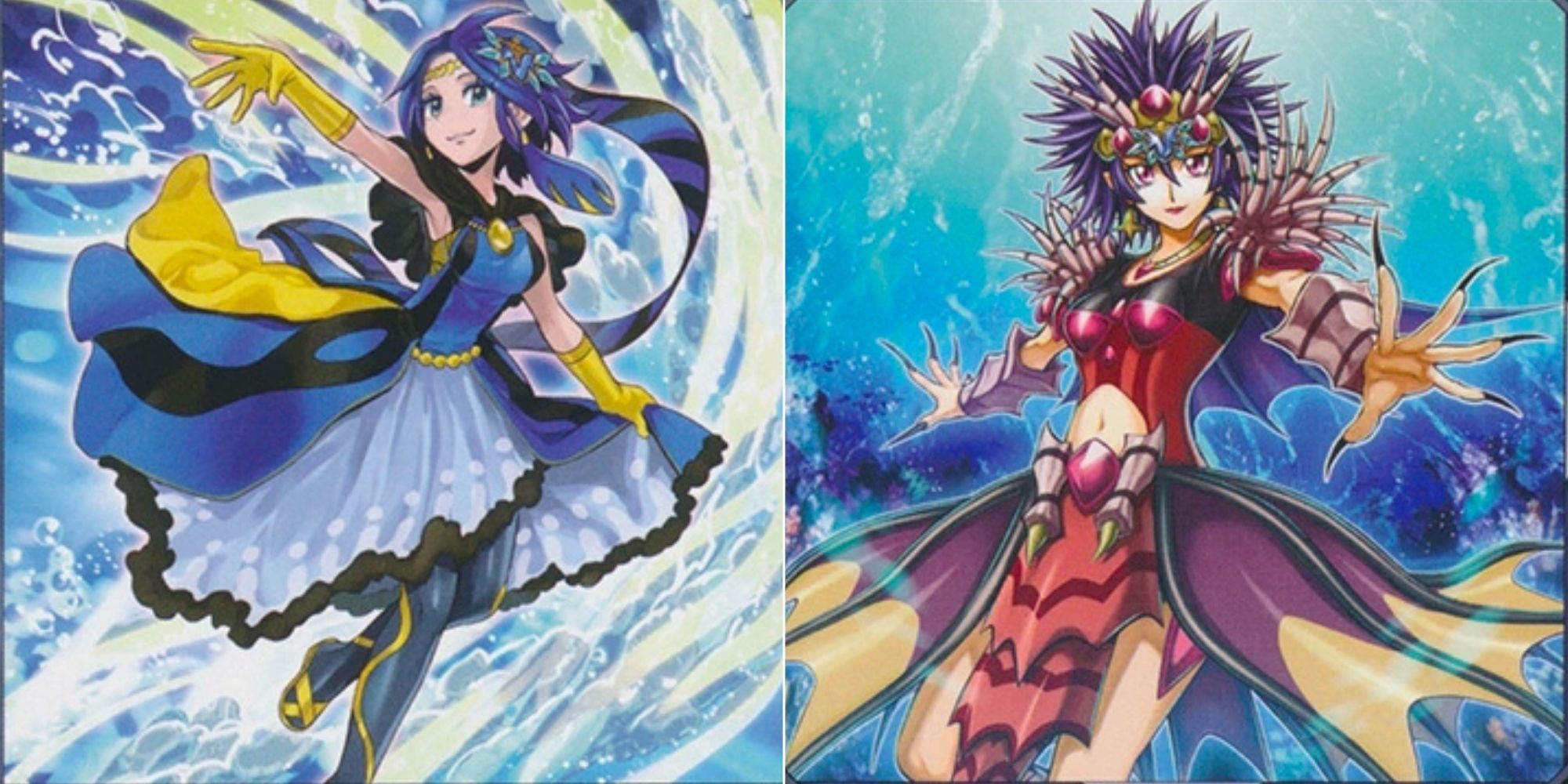 Marincess archetype cards in Yu-Gi-Oh!