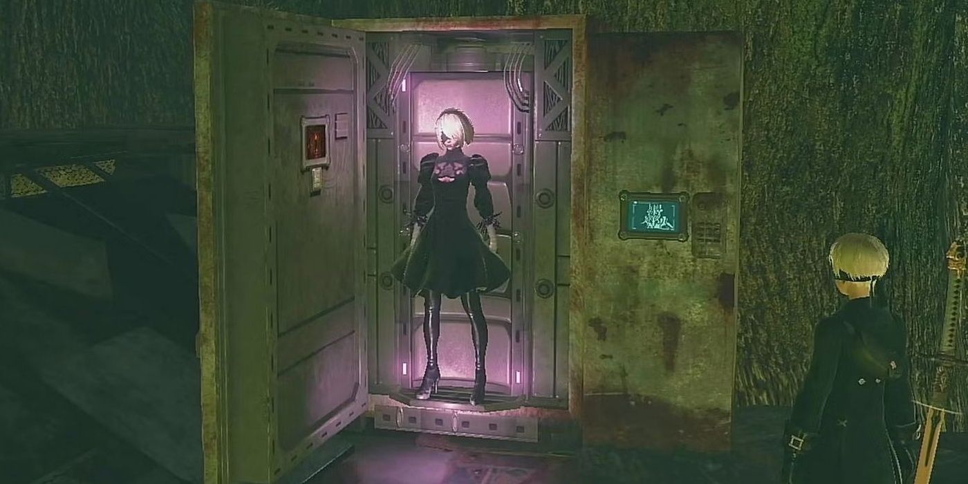 2B saving data in Nier Automata