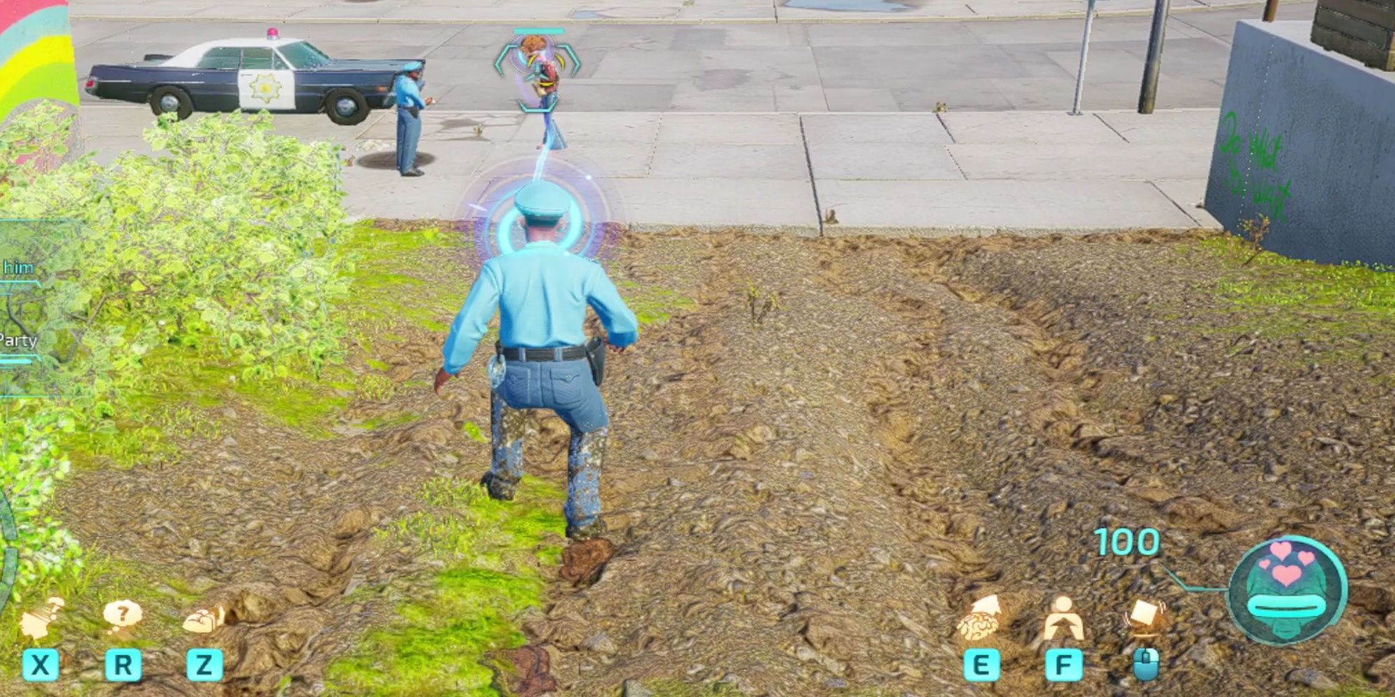 Destroy All Humans 2: Reprobed - Crypto Scanning Someones Mind With Cortex Scan