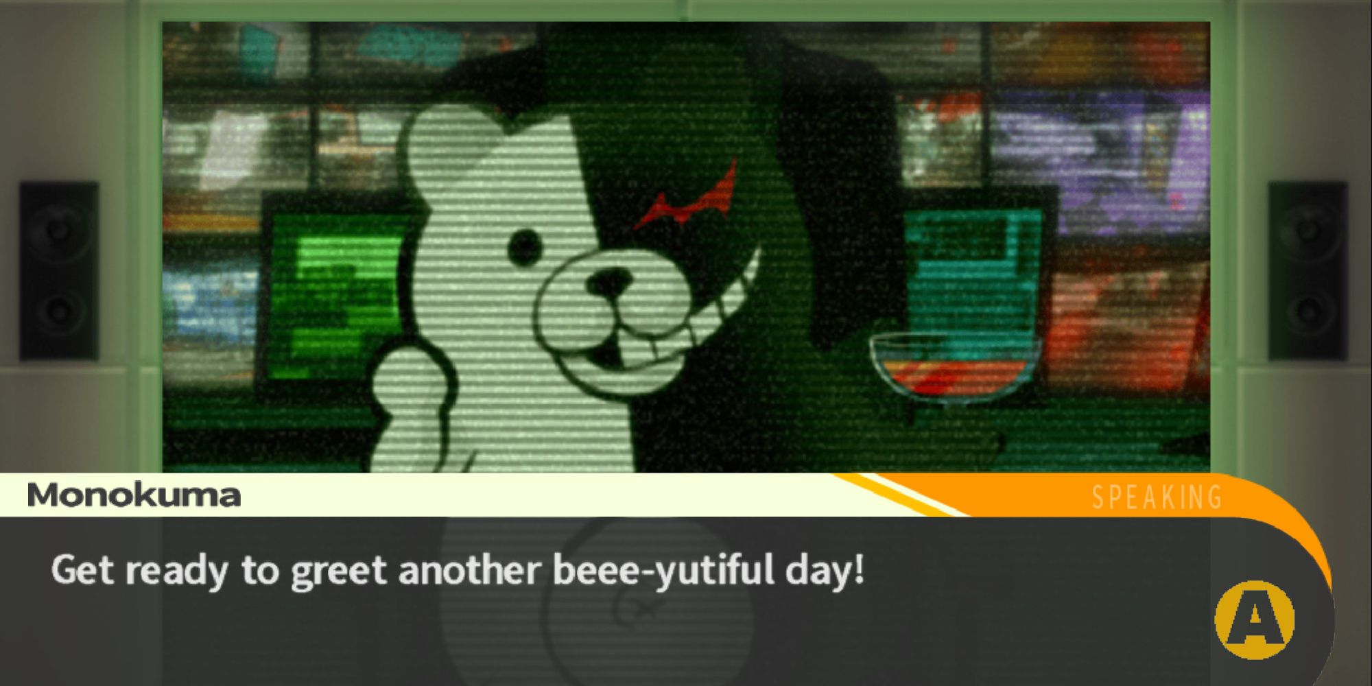monokuma on tv 