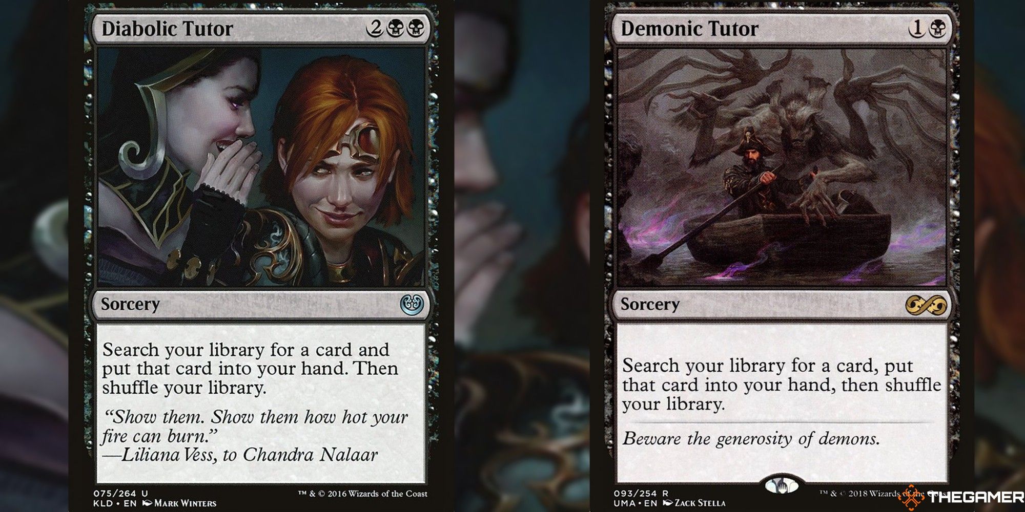 diabolic tutor and demonic tutor