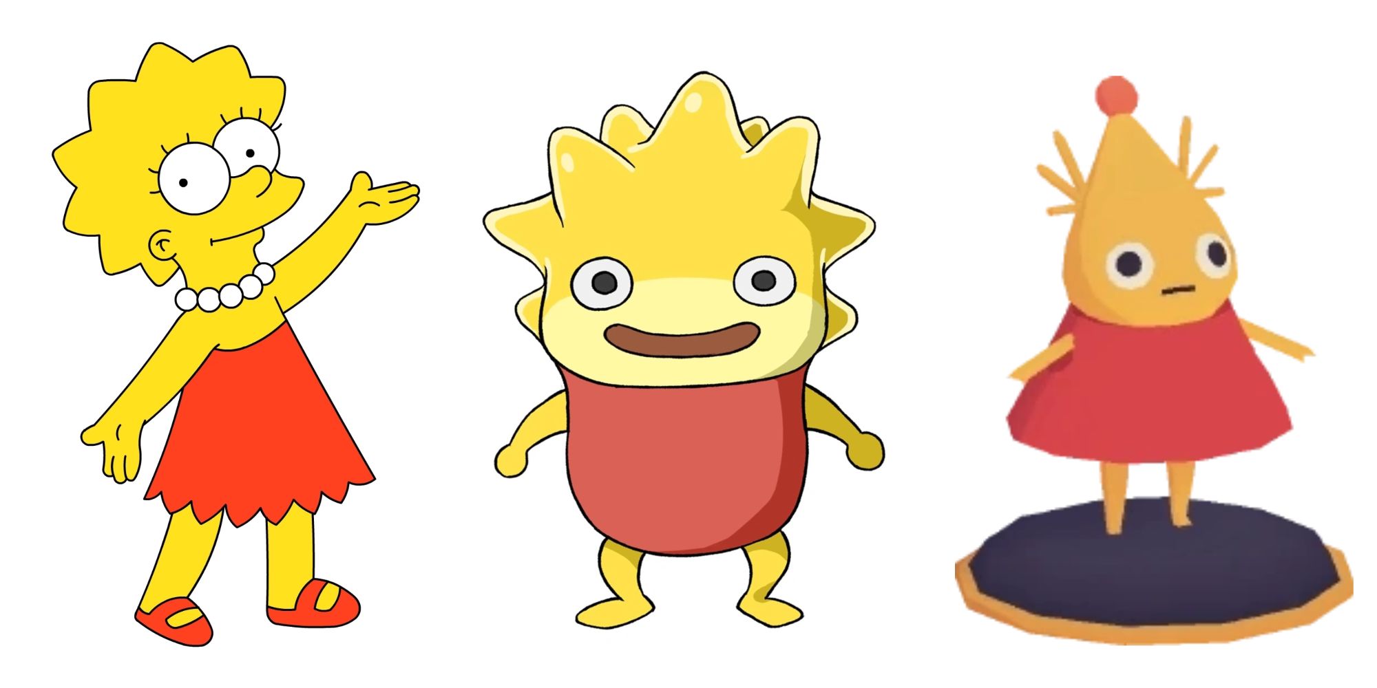 lisa simpsom, lofty, and ooblet tamlin