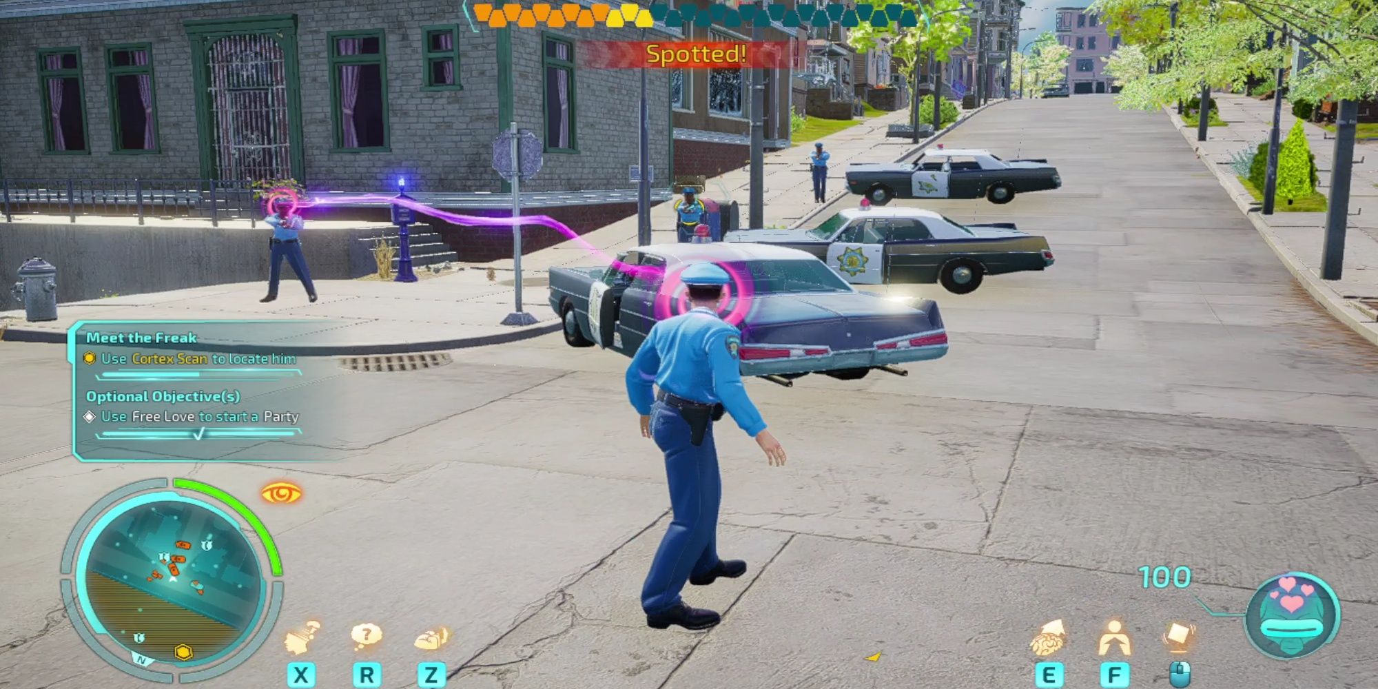 Destroy All Humans 2: Reprobed - Being Spotted Whilst Disguised With Bodysnatch