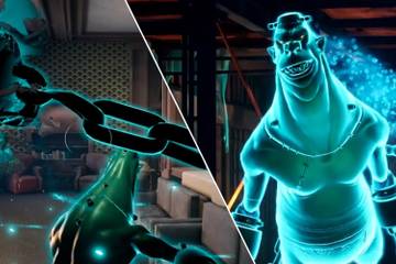 Split image of basher and the character perspective