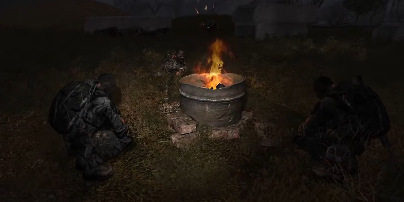 Being near a camp fire in Stalker.