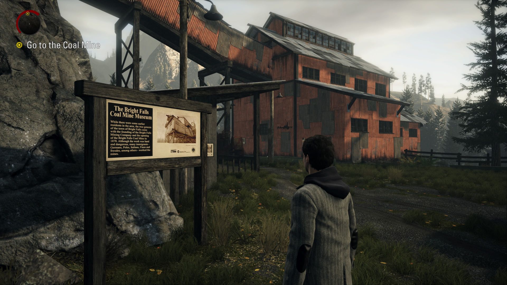 A Museum In Alan Wake