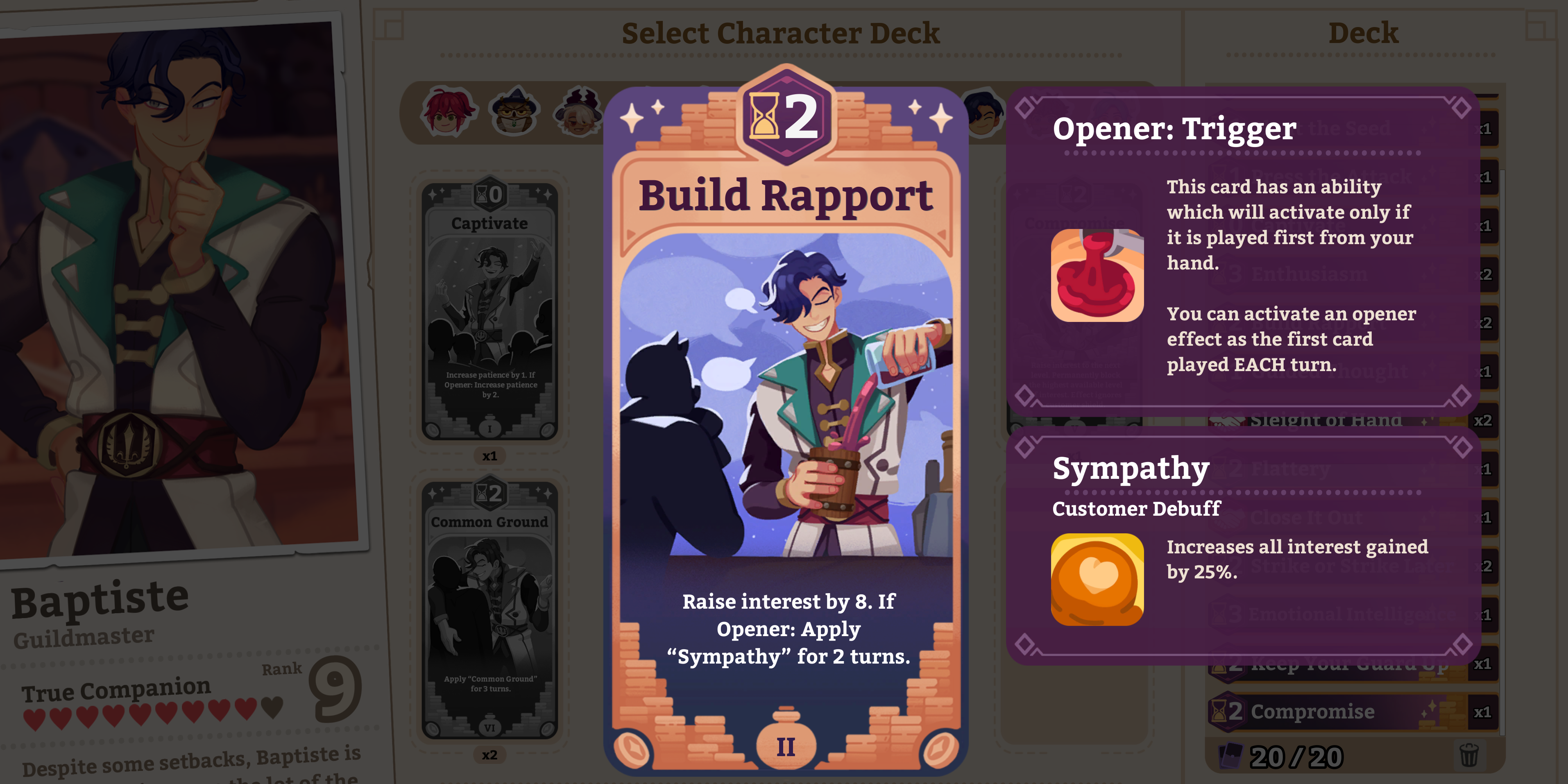 Build Rapport Potionomics