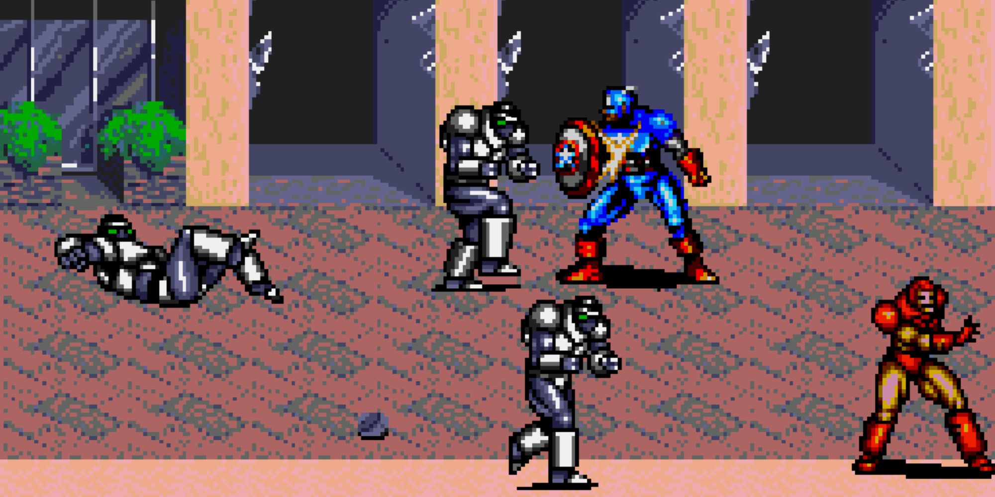 Captain America and the Avengers Arcade Game