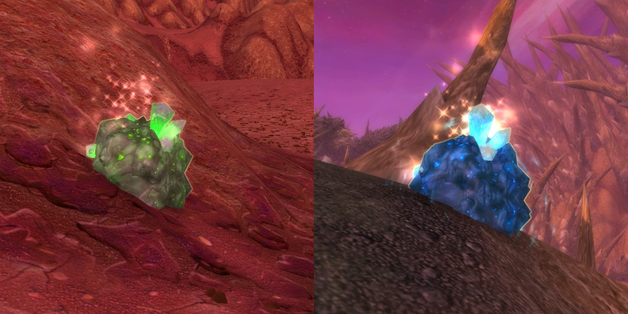 World Of Warcraft Classic Wrath Of The Lich King Fel Iron Adamantite Mining