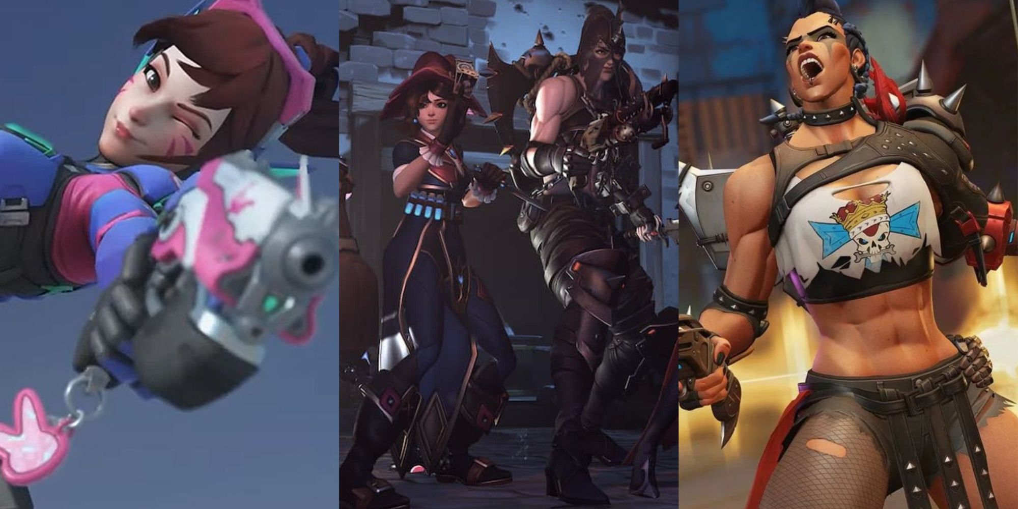 Overwatch 2: D.Va, Halloween, Junker Queen