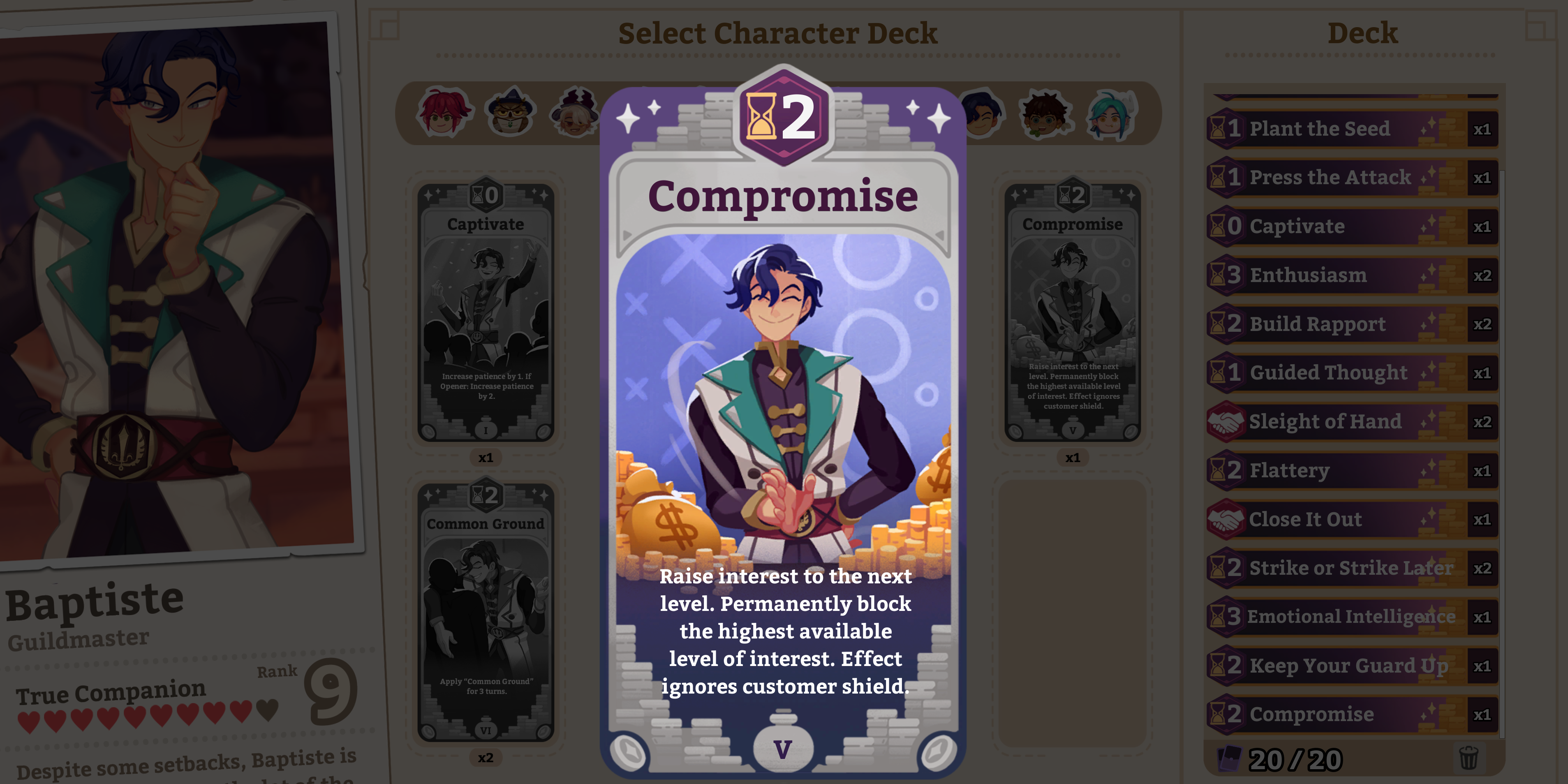 Compromise Potionomics