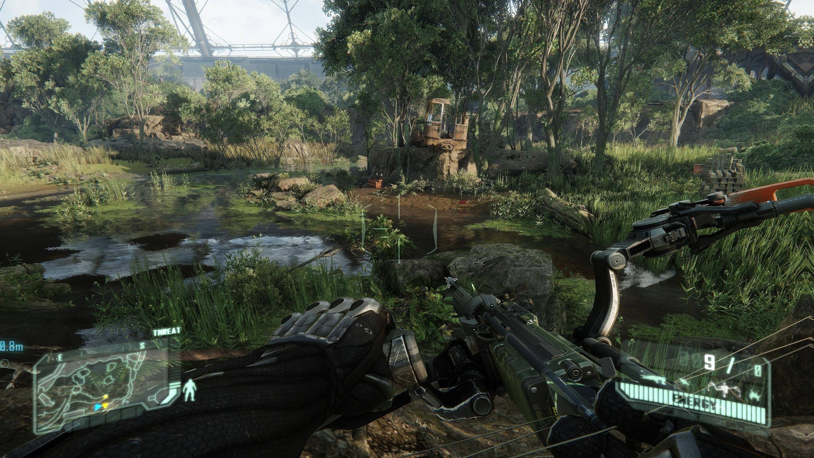 Crysis 3 in the sun
