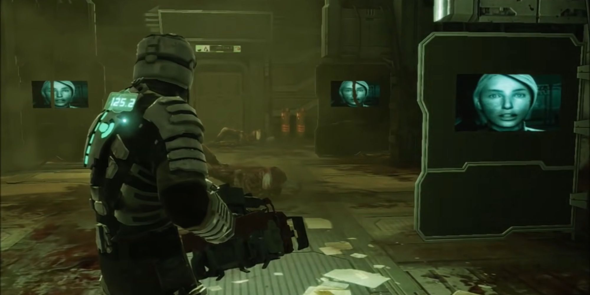 Dead Space Times Times Isaac Was Hallucinating That You May Have Missed Nicole On Monitor