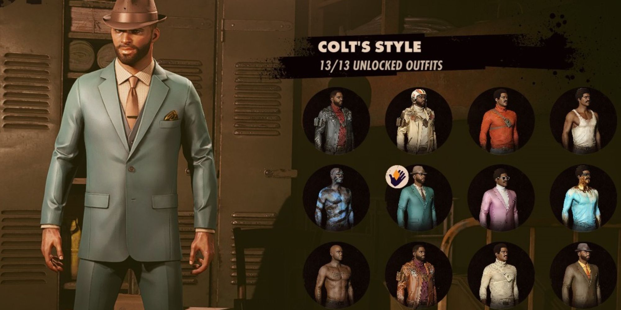 The Blue Note Outfit for Colt in Deathloop