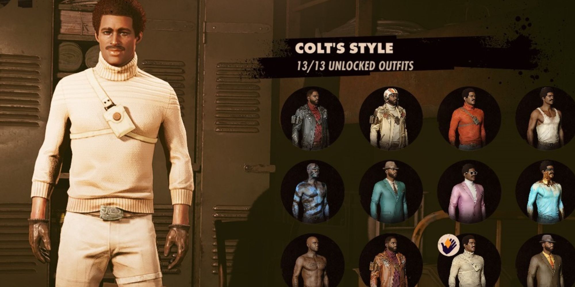The Ice Cap Outfit for Colt in Deathloop