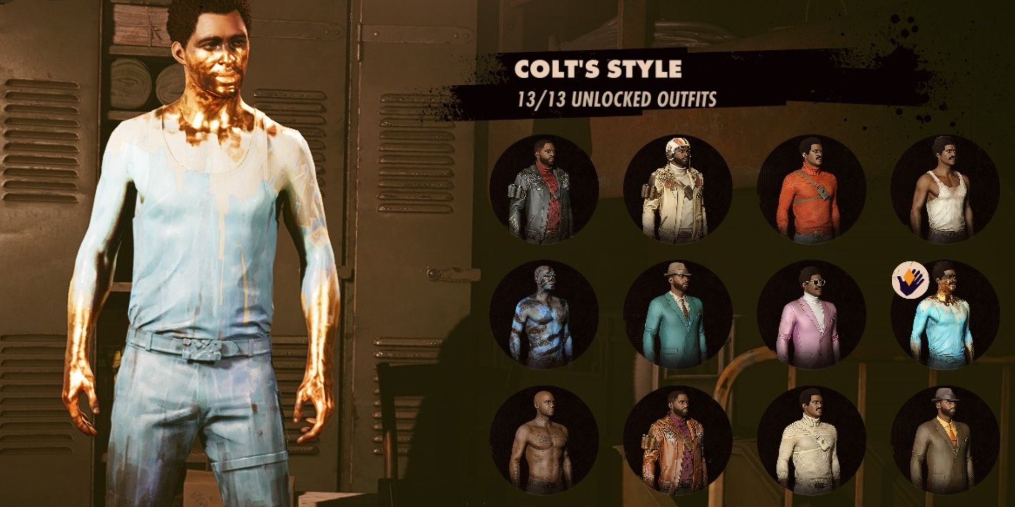 The Paintjob Outfit for Colt in Deathloop