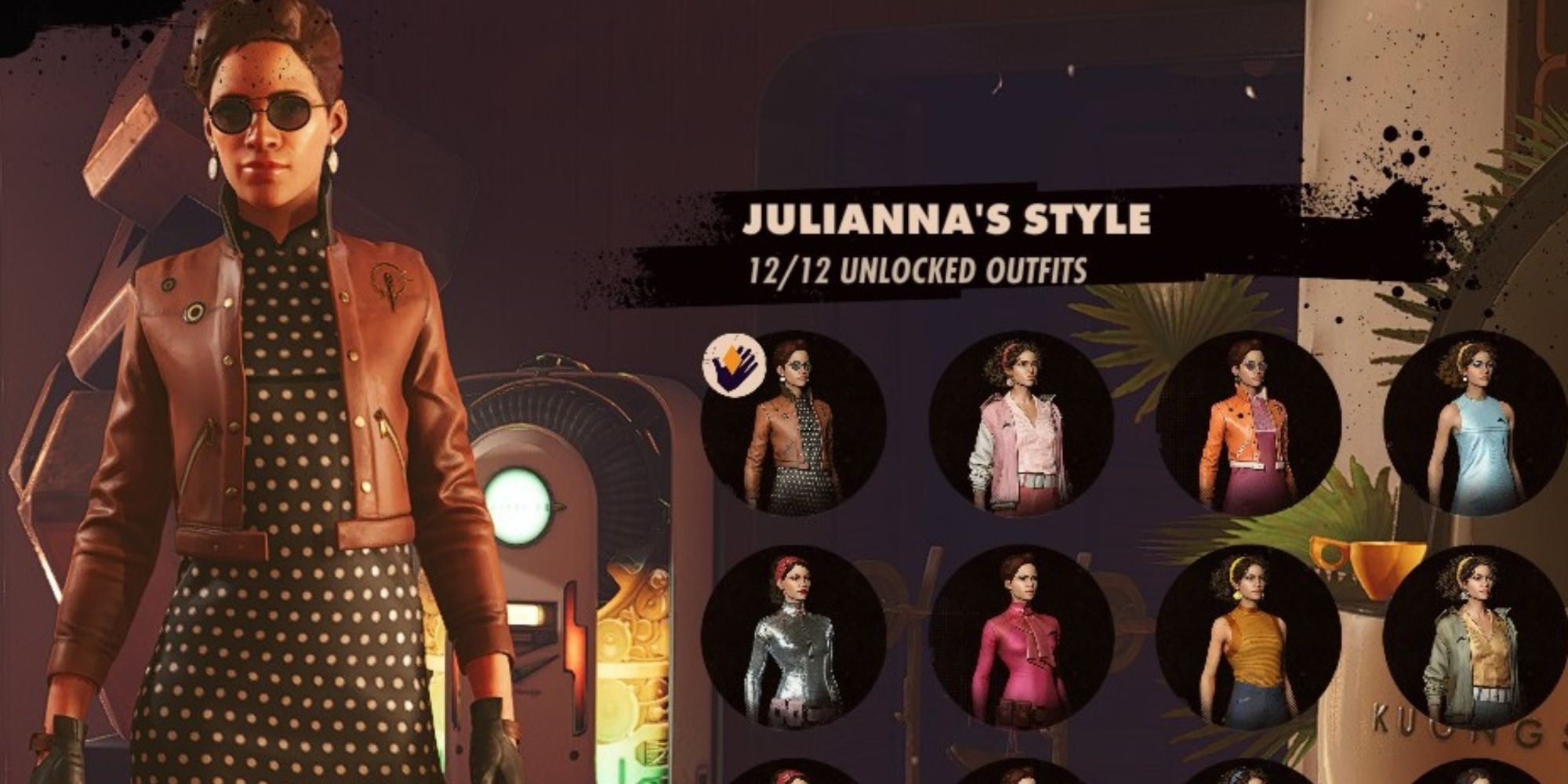 The Continental Outfit for Julianna in Deathloop