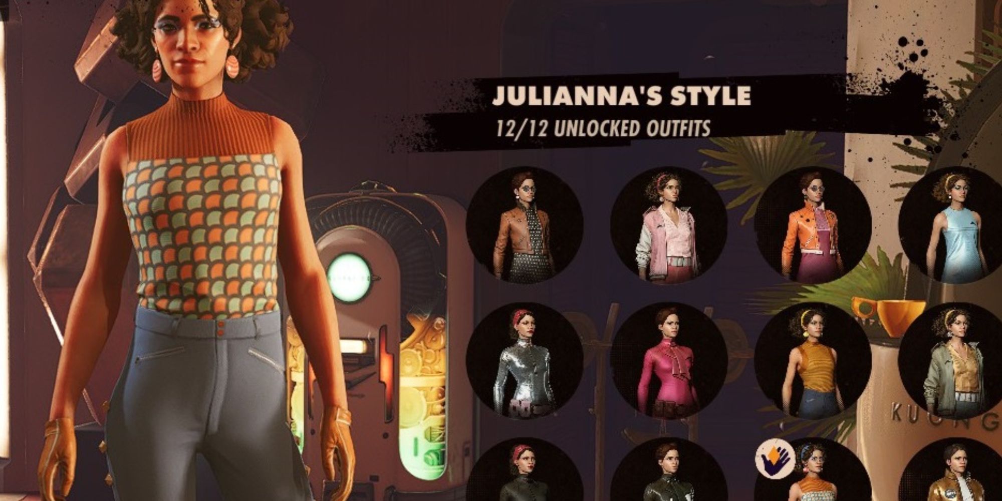 The Deja Funk Outfit for Julianna in Deathloop