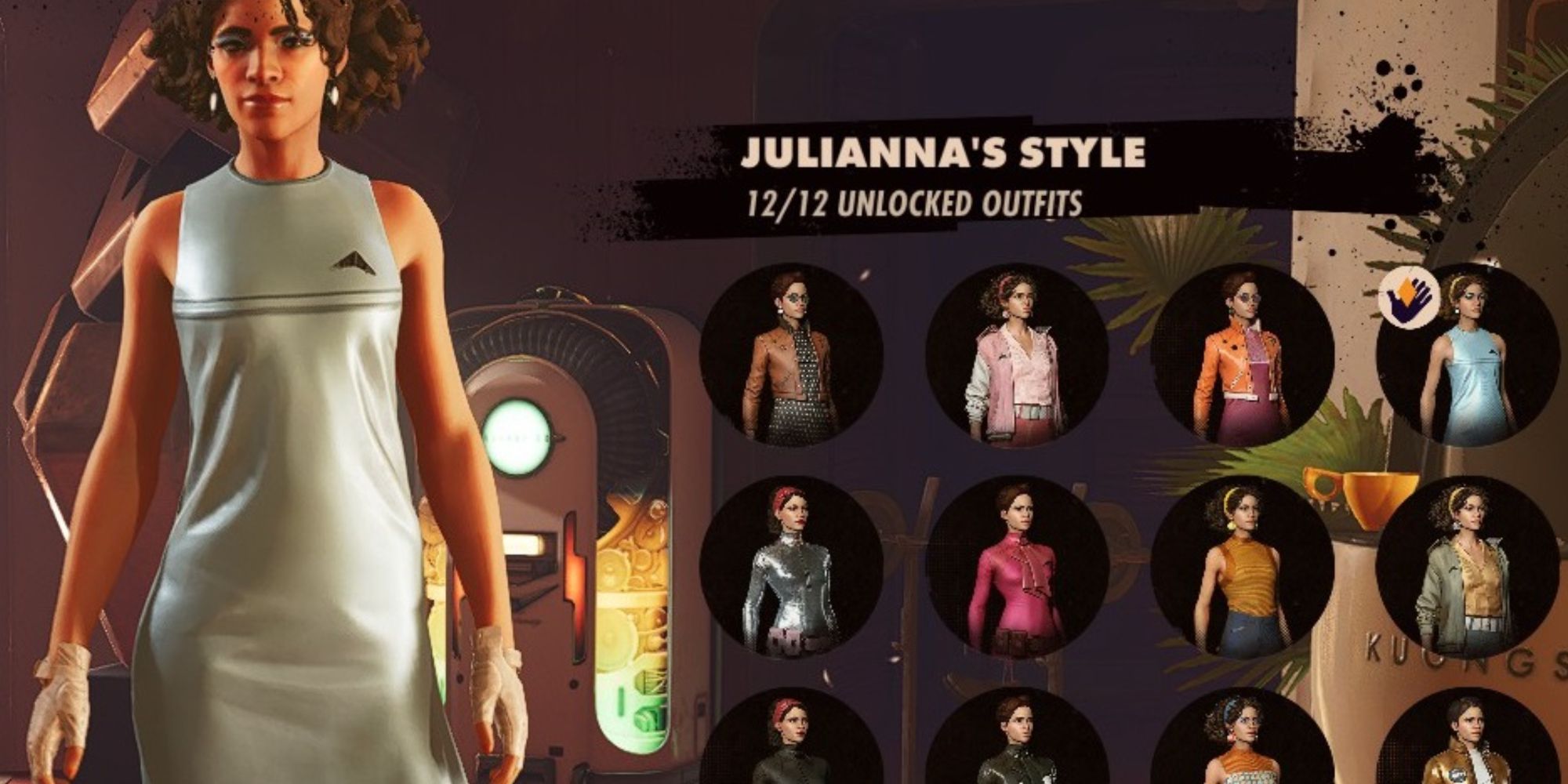The Match Point Outfit for Julianna in Deathloop