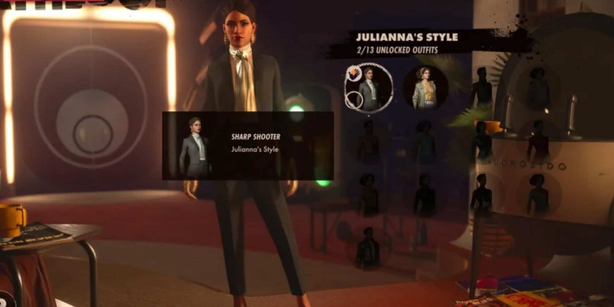 The Sharp Shooter Outfit for Julianna in Deathloop