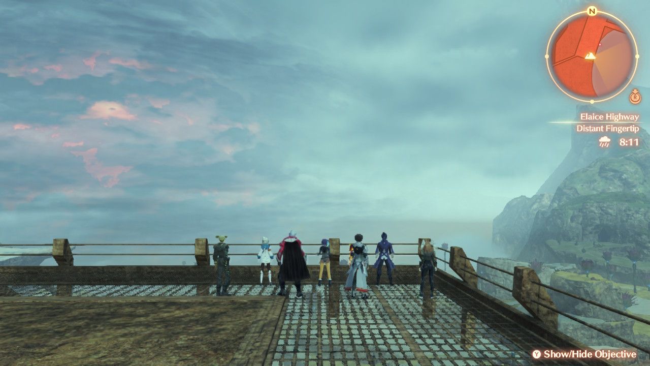 Distant Fingertip View
