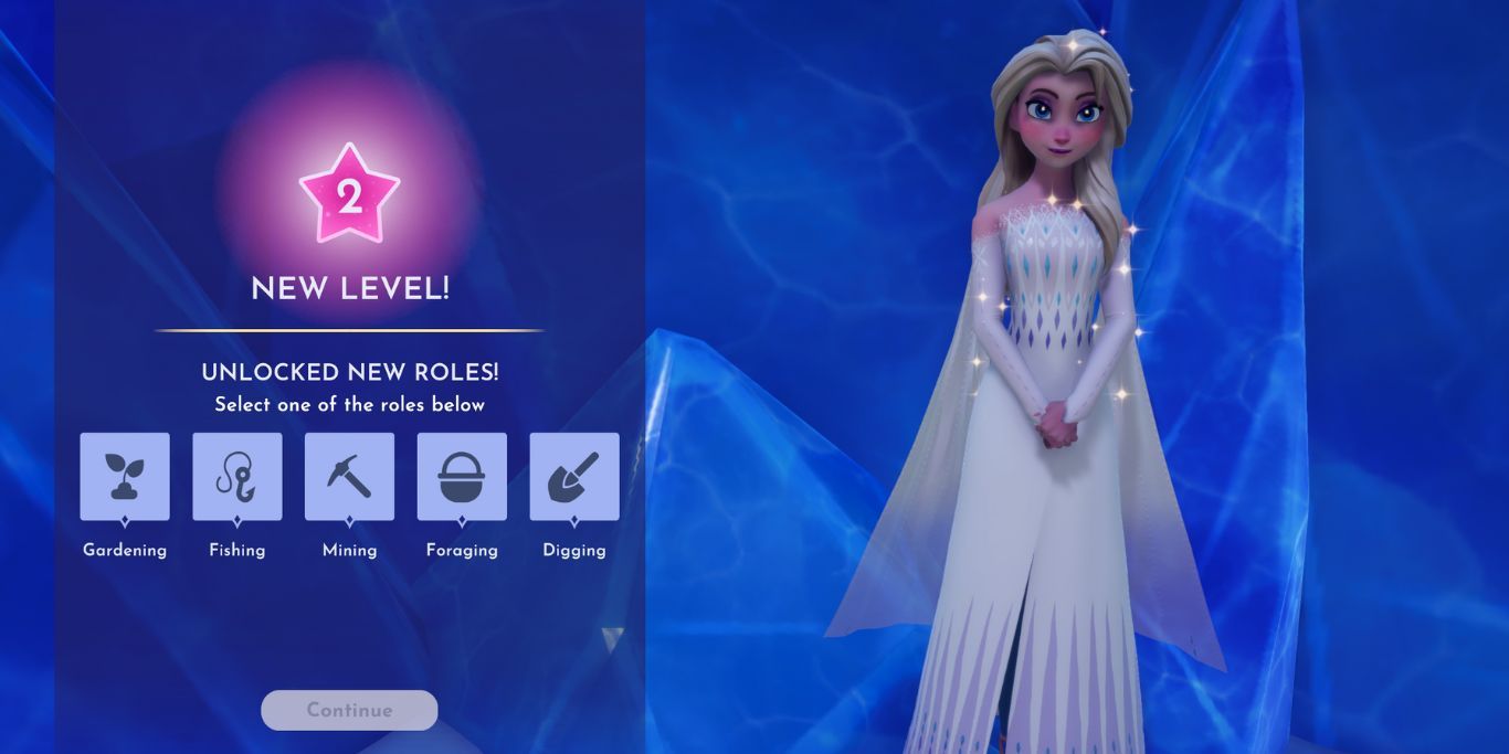 Dreamlight Valley Elsa Companion Role